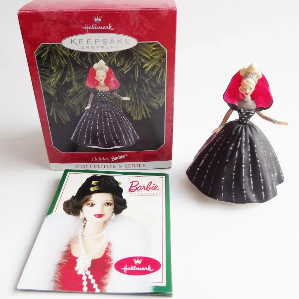 Hallmark Keepsake HOLIDAY BARBIE Collectors Ornament Vintage 1998 NEW